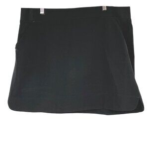 32 Degrees Cool Black Skort XL Womens Activewear Shorts Skirt Pockets NWOT